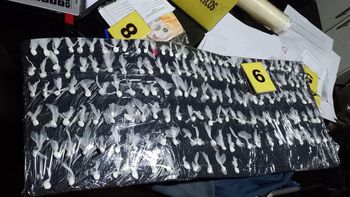 La banda narco desbaratada operaba en las ciudades de Senillosa y Centenario. La banda narco desbaratada operaba en las ciudades de Senillosa y Centenario.