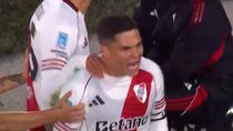 El enojo de Juanfer Quintero con la gente de River. El enojo de Juanfer Quintero con la gente de River.