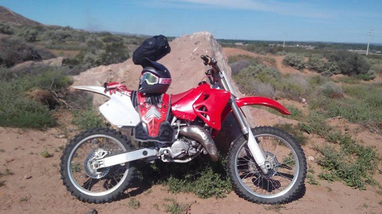 Estuvo tres años para comprarla y se la llevaron del patio de su casa.