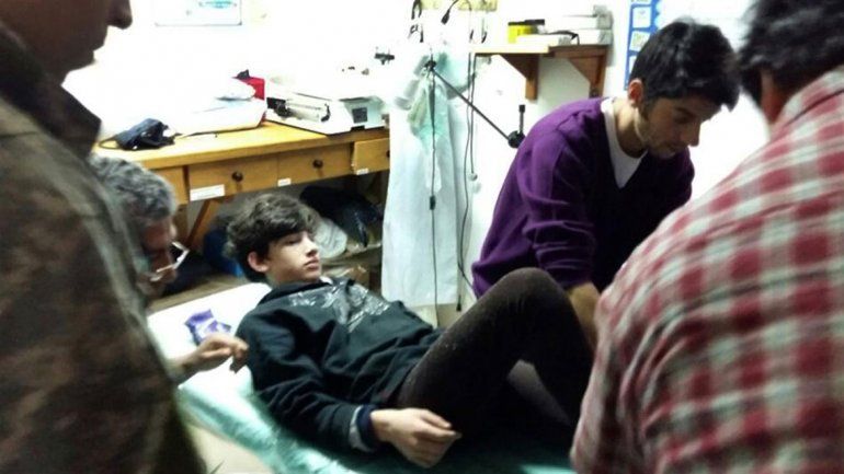 Santino apenas estaba algo deshidratado cuando fue encontrado.