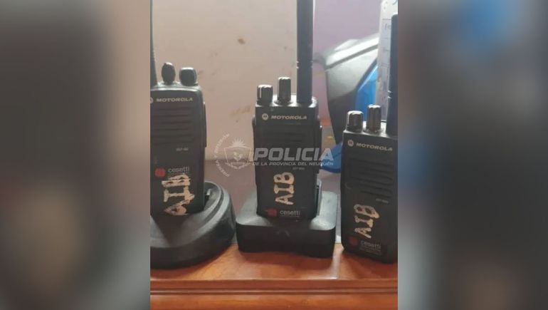 Otra banda delictiva neuquina desmantelada: secuestraron pistolas, proyectiles y equipos de comunicación