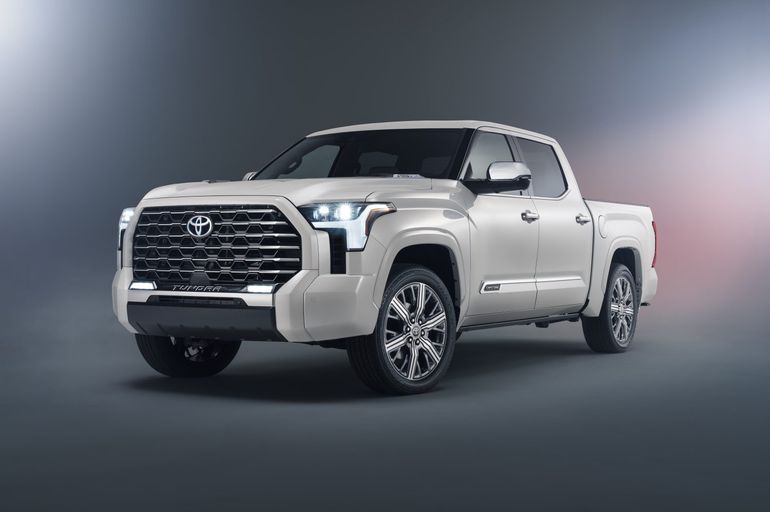 La versión Capstone es una de las más lujosas de la gama de la Toyota Tundra modelo 2026. Foto: Toyota La versión Capstone es una de las más lujosas de la gama de la Toyota Tundra modelo 2026. Foto: Toyota