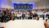 La ministra Corroza y el intendente Gaido participaron del acto junto a más de 250 alumnos de cuarto grado