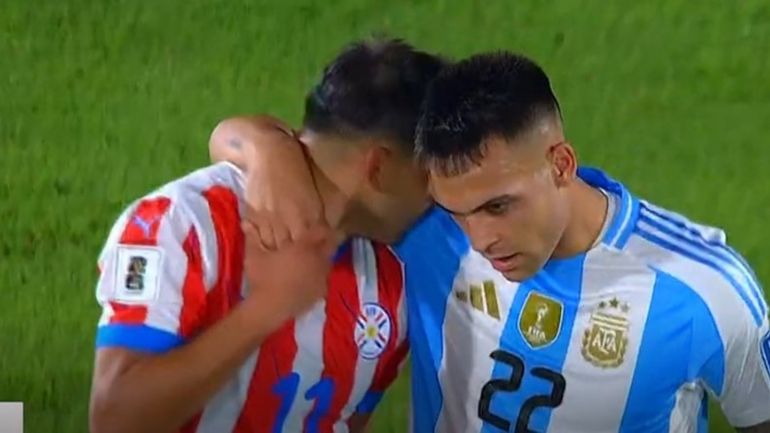 Lautaro sacó a Romero para que no escale la pelea Lautaro sacó a Romero para que no escale la pelea