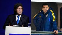 riquelme llorando y una fuerte frase: javier milei defenestro al presidente de boca por la eliminacion riquelme llorando y una fuerte frase: javier milei defenestro al presidente de boca por la eliminacion