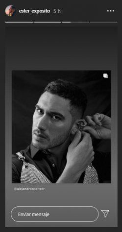 Ester Expósito presumió de su novio en Instagram