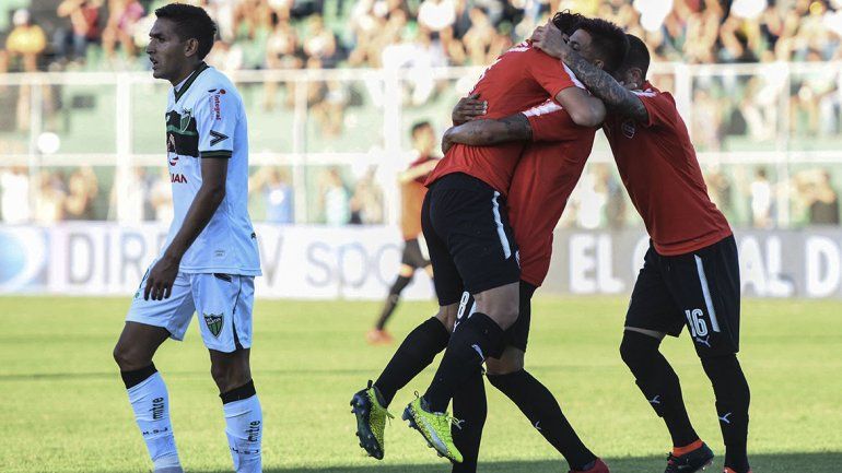 Independiente se recuperó y cosechó varios goles en San Juan