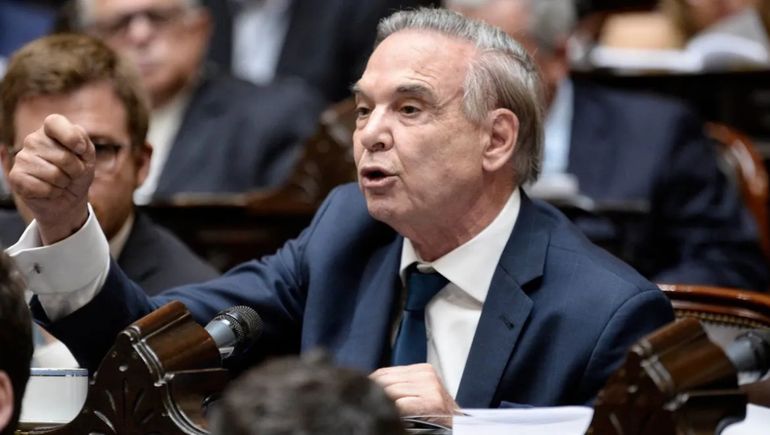 Miguel Ángel Pichetto, protagonista de las últimas sesiones en Diputados.