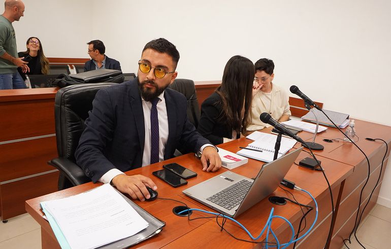 El fiscal de Delitos Económicos Juan Manuel Narváez durante la audiencia en la que se acusó al Mago de estafas reiteradas. El fiscal de Delitos Económicos Juan Manuel Narváez durante la audiencia en la que se acusó al Mago de estafas reiteradas.