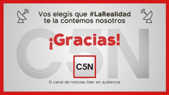 pese a su complicado presente, c5n hizo historia y le gano a tn