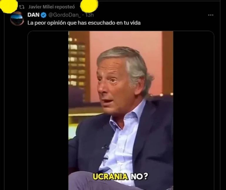 Javier Milei volvió a cruzar a Marcelo Longobardi. Foto: LMN. Javier Milei volvió a cruzar a Marcelo Longobardi. Foto: LMN.