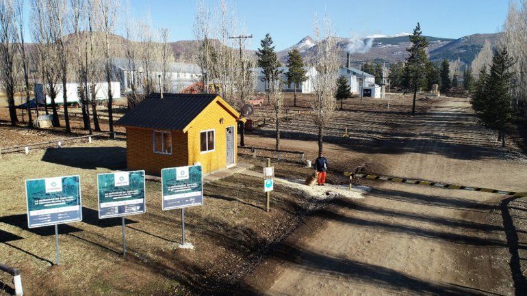 Las Ovejas: Gutiérrez inauguró la segunda etapa de la ampliación del aserradero