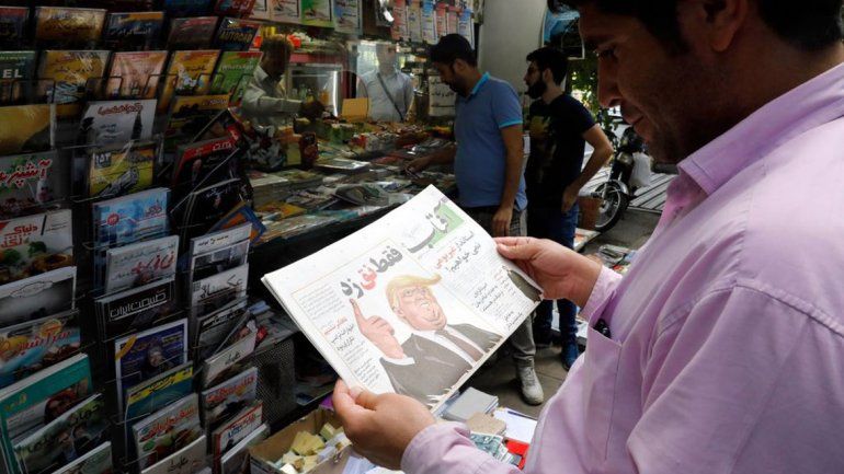 Los medios iraníes fueron duros. Uno