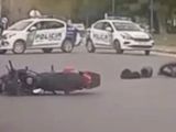 El choque involucró a dos motos y uno de los conductores, docente del IUPA, falleció producto de las herida sufridas. 