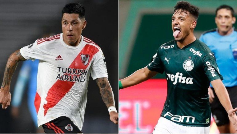 River y Palmeiras juegan hoy por la semifinal de la Copa Libertadores.
