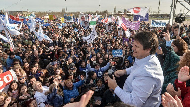 Gaido lanzó su campaña de cara al 22 de septiembre ante una multitud