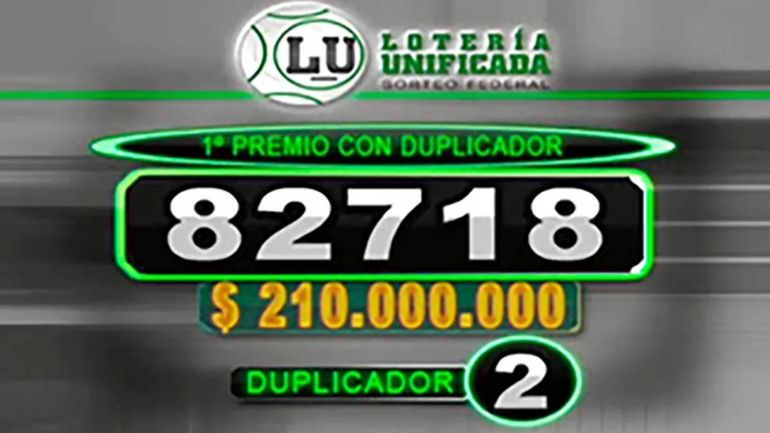 El Sorteo Extraordinario de Fin de Fiestas ya tiene ganador: fue para el 82718