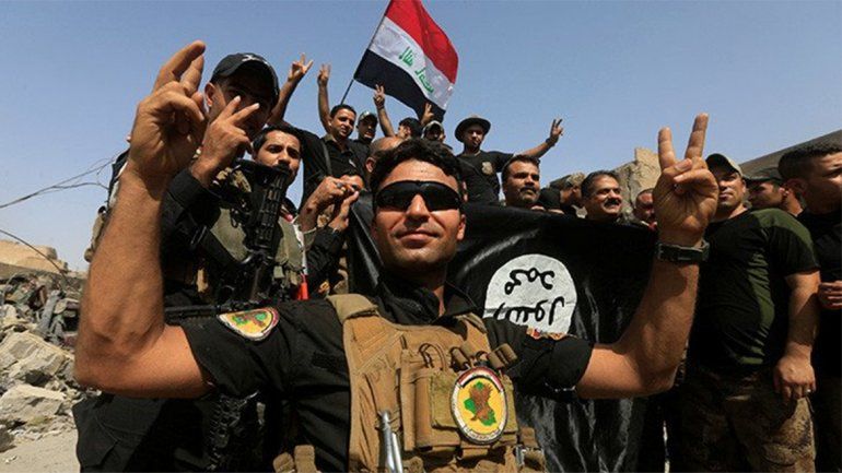 Fuerzas iraquíes echaron al Estado Islámico de Mosul