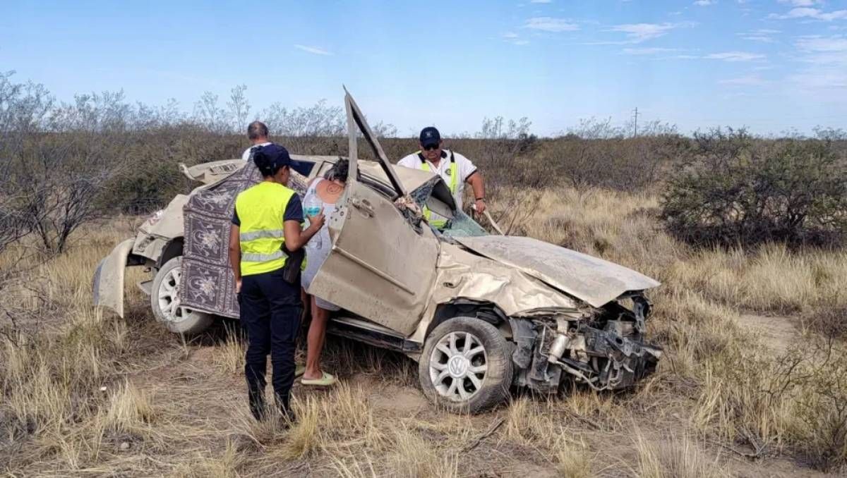 El accidente ocurrió en Ruta 22, cerca de Choele Choel
