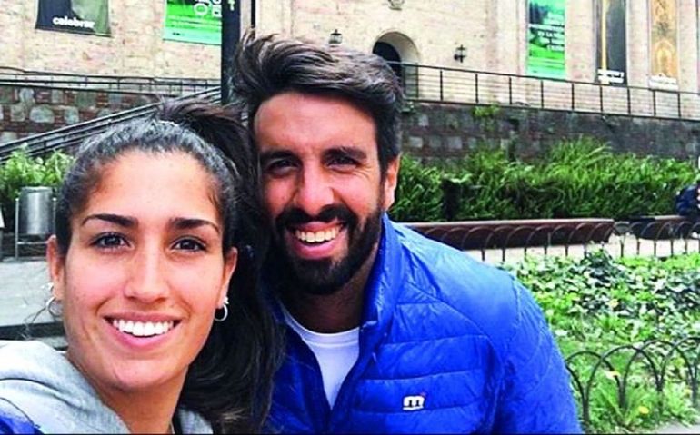 Flavio Azzaro y su esposa, Sol Nobile. Flavio Azzaro y su esposa, Sol Nobile.