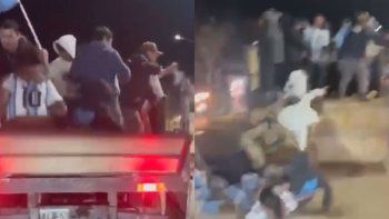 La impactante situación quedó registrada en videos. La impactante situación quedó registrada en videos.