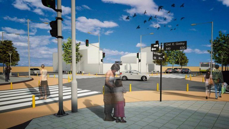 Así quedarán las zonas comerciales del Oeste y el Bajo