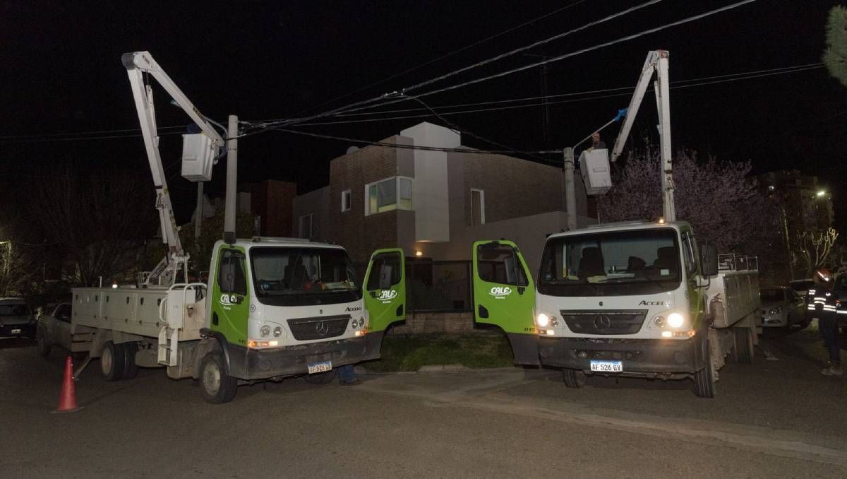El 80% de la ciudad de Neuquén ya cuenta con luces led