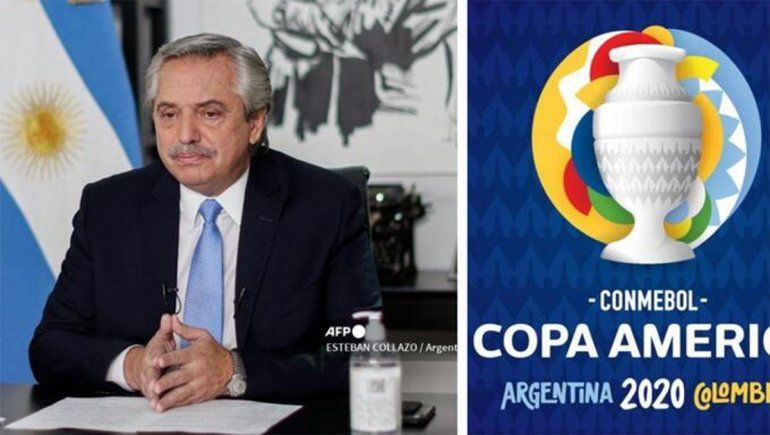 Alberto le entregó a la Conmebol el protocolo para Copa América