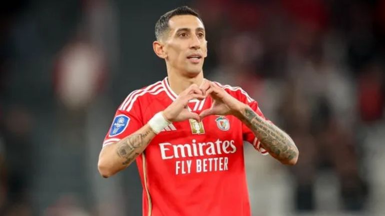 Ángel Di María en Benfica Ángel Di María en Benfica