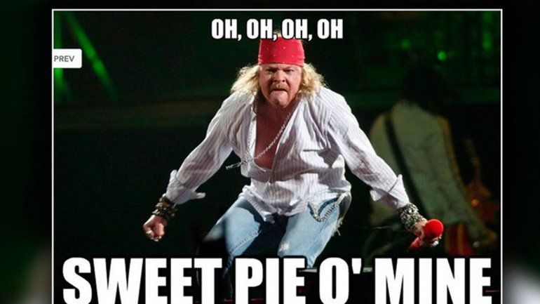 Algunos usuarios de las redes sociales modificaron las clásicas letras de Guns N Roses.