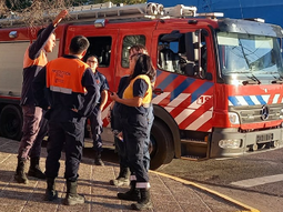 Las ambulancias estarán ubicadas en puntos estratégicos del circuito.