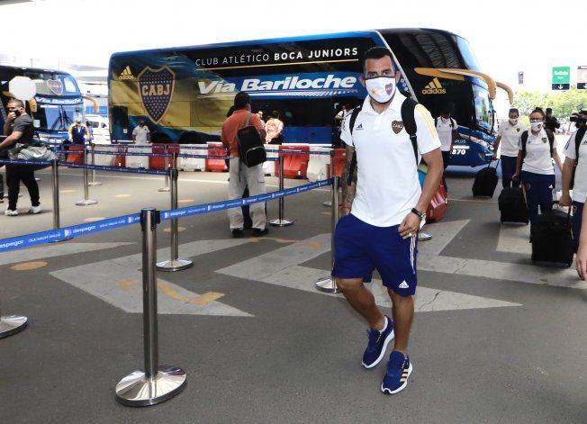 Boca viajó a Brasil en busca de la final y Russo esconde el equipo