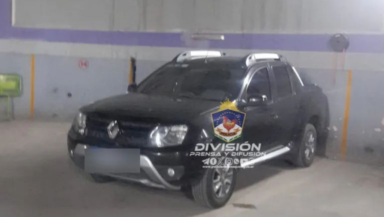 Encontraron la camioneta robada en Villa La Angostura en un hotel del Bajo neuquino