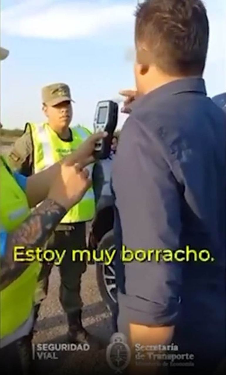 Conductor borracho. Conductor borracho.