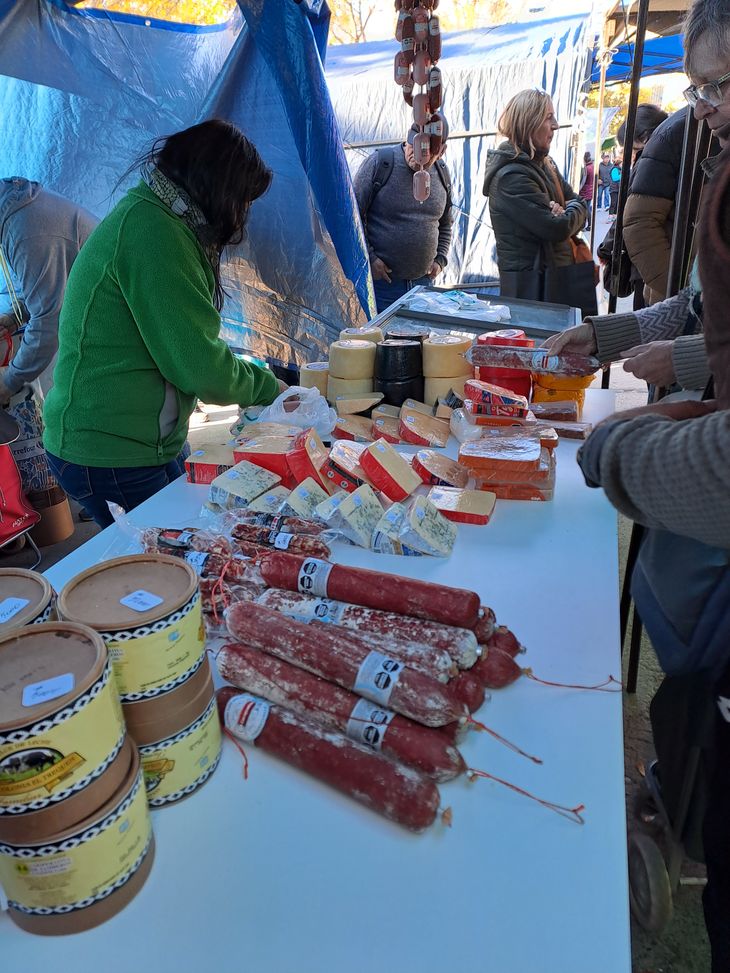 Desde el año 2015, decidieron comprar un transporte para irlos a buscar los quesos a San Luis.