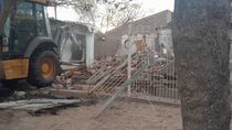El aguantadero del barrio Luis Piedra Buena es el segundo en ser derribado.