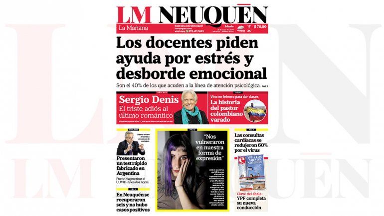 Repasá la edición impresa de este sábado