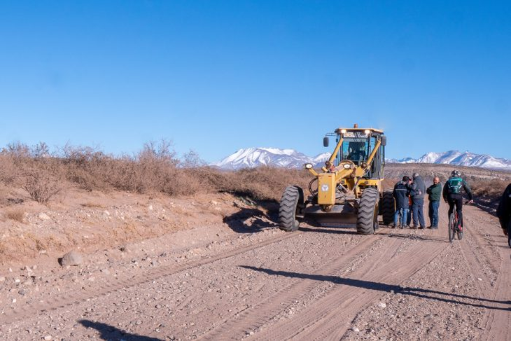 Obra clave del Distrito Minero Malargue. Foto: gobierno de Mendoza Obra clave del Distrito Minero Malargue. Foto: gobierno de Mendoza