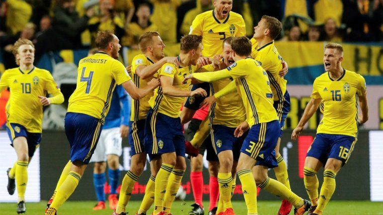Suecia sorprendió a Suiza y está en cuartos del Mundial