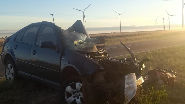 Un hombre de 55 años falleció producto del accidente en Ruta 3 Un hombre de 55 años falleció producto del accidente en Ruta 3