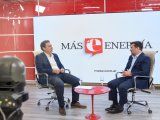 El secretario de Energía de la Nación durante la entrevista realizada en el nuevo estudio de LM Neuquén.
