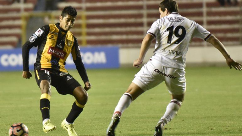 Lanús igualó 1 a 1 con The Strongest por los octavos en La Paz