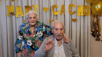 los enamorados eternos que llevan 71 anos de casados