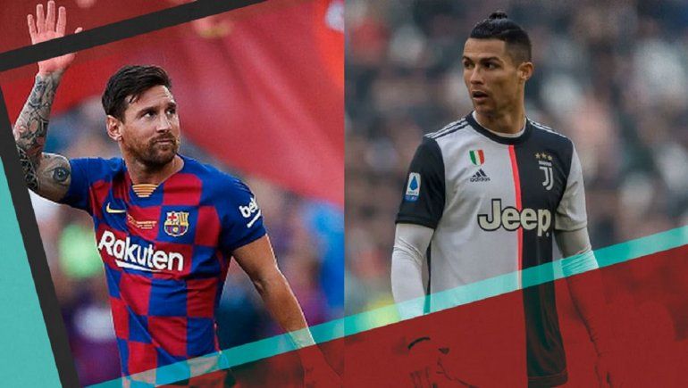 Messi y Cristiano Ronaldo en un choque galáctico