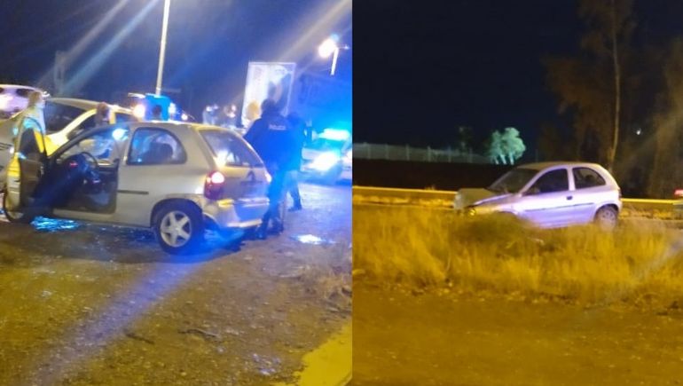 Furia en la Ruta 7: un choque, una persecución y un detenido