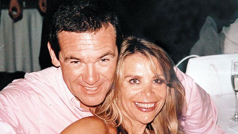 Norita y Marcelo en tiempos felices.&nbsp;