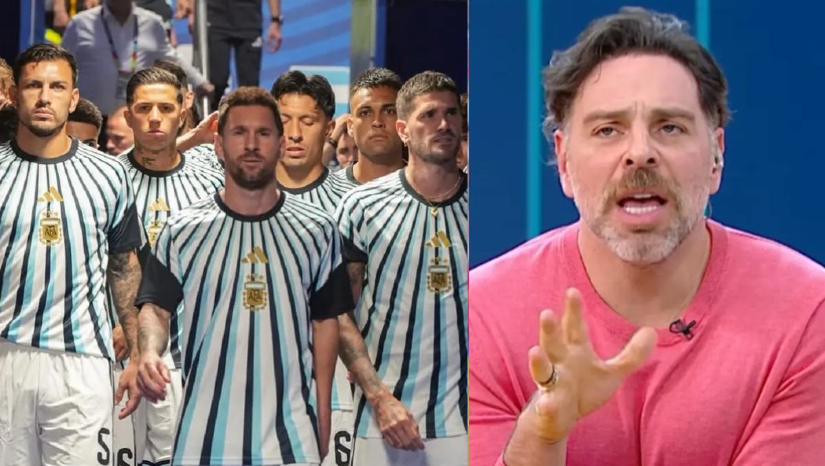 Su comentario surgió cuando interrumpió el debate con sus compañeros de un popular programa televisivo.