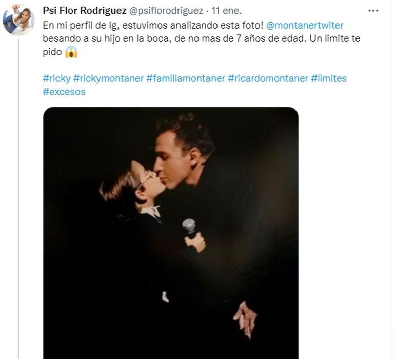 El posteo de la psicóloga en Twitter que desató la furia de Montaner