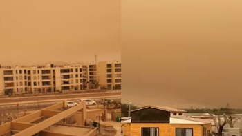 Luvias, tormentas y temperaturas superiores a los 30 °C sorprendieron a Iquique, Chile, en pleno invierno.