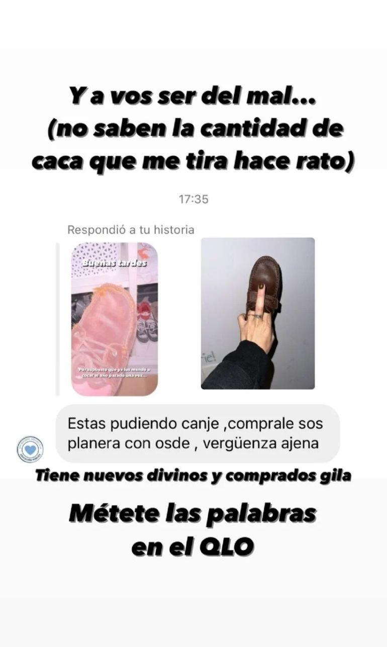 Los posteos de Juana Repetto que generó polémica Los posteos de Juana Repetto que generó polémica